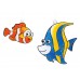 AM SD10P6-T: Amos Sun Deco Set - Tropical Fish 6 pcs